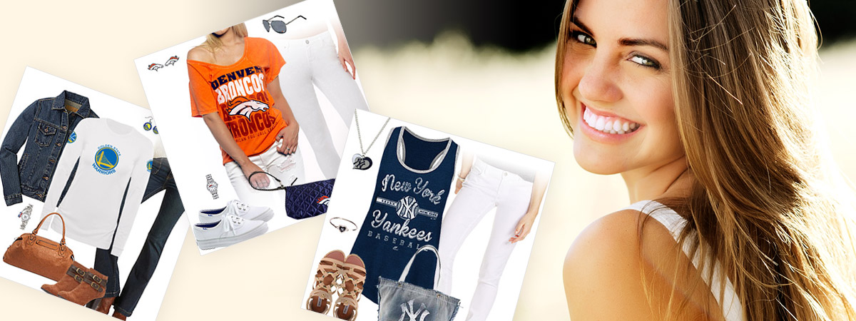 Cute Sports Fan Fashion